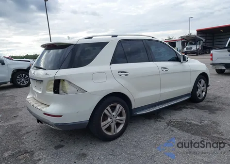 2013 Mercedes-Benz Ml 350 4Matic из США, поврежденный, VIN 4JGDA5HB1DA211169